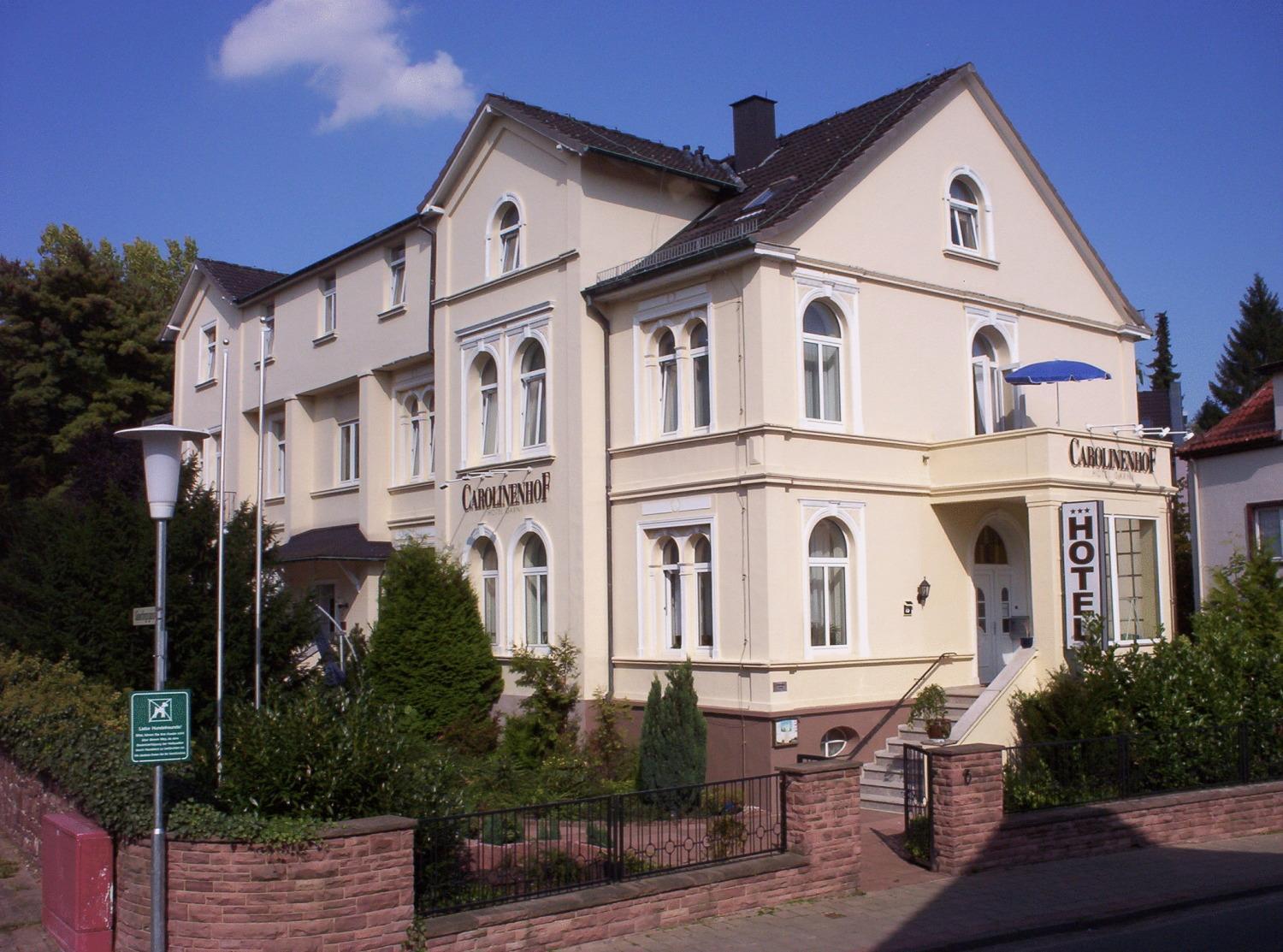 Hotel Carolinenhof Bad Pyrmont Eksteriør bilde